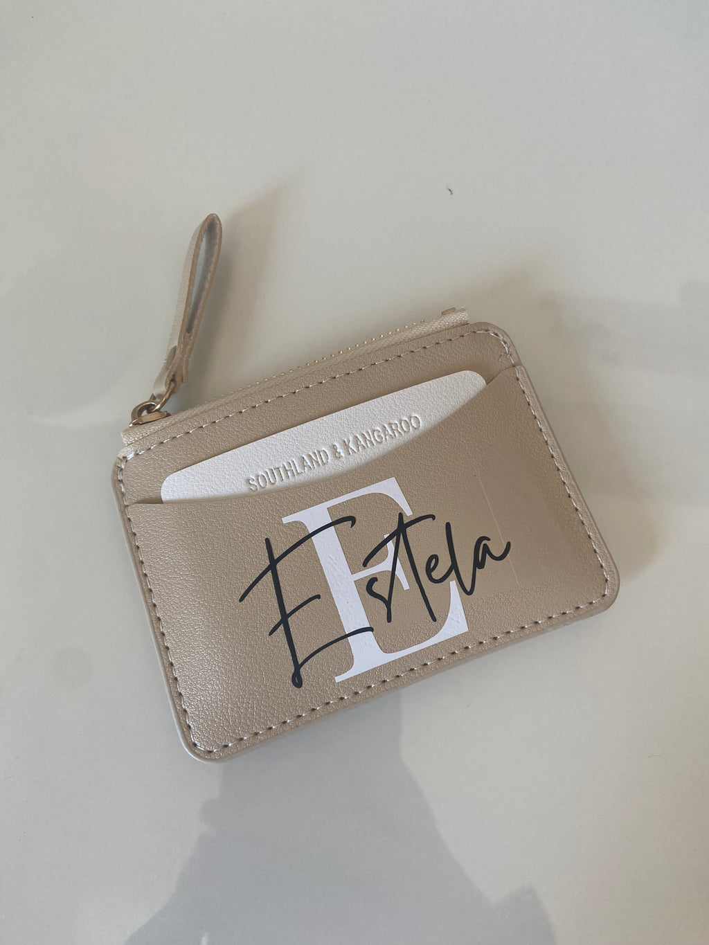 Tarjetero personalizado